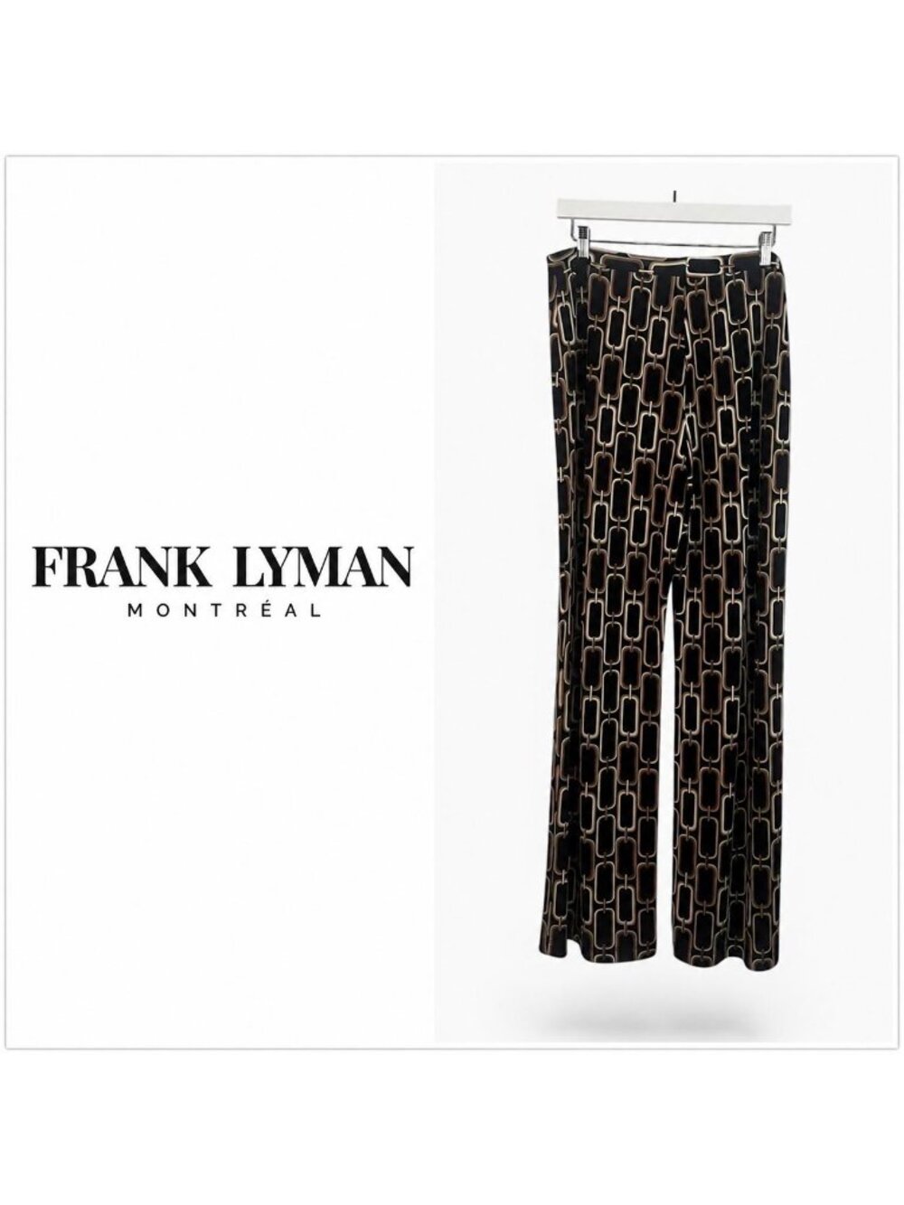 Frank Lyman  Geometric Print Pants – Size 16